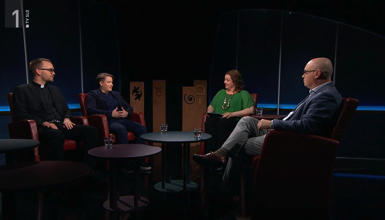 Tanja Fric – gostja v oddaji Sveto in svet na RTV Slovenija